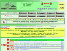 Tablet Screenshot of ehlert-partner.de